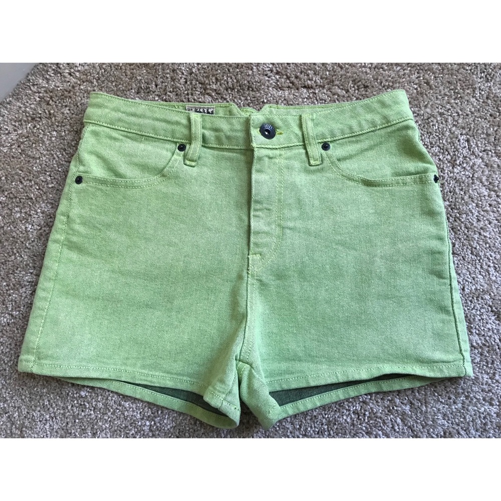 Volcom High Waisted Jean Shorts